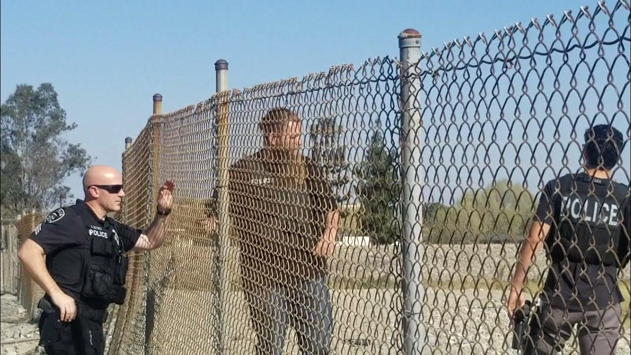 FONTANA'S GANG UNIT POLICE DETAINED TWO IN POSSIBLE CRIME IN RIALTO