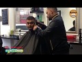 Cutting hair in saloon  sylhet 2 london