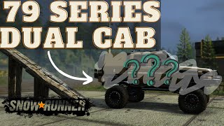 NEW Toyota 79 Series Dual Cab Beast Ute Mod in SnowRunner Best Rig?