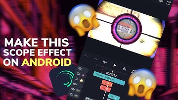 SCOPE EFFECT LIKE @Insane Inside | ANDROID AND IOS | ALIGHT MOTION