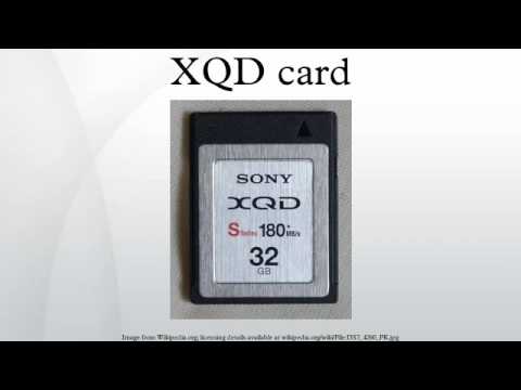 XQD card