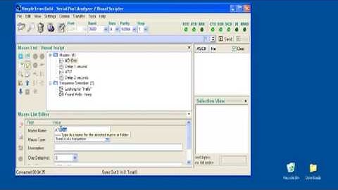 Simpleterm Gold: Editing a Macro