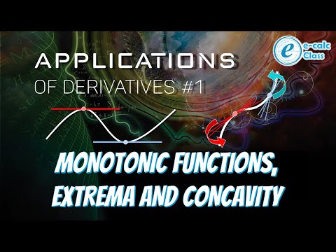 Monotonic Functions, Extrema