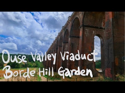 Travel Vlog | Jacob & Po go to Ouse Valley Viaduct & Borde Hill Garden 2020