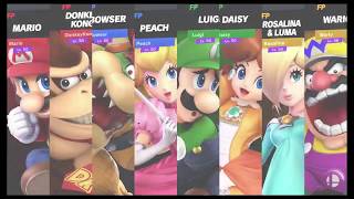 Super Smash Bros Ultimate Amiibo Fights   Request #10444 Mario Party team battle