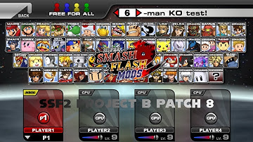 SSF2 Project B Patch 8