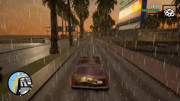 This Rain Effect is Weird | Grand Theft Auto San Andreas – The Definitive Edition