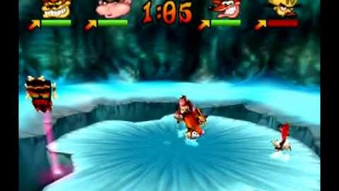 Crash Bash - Warp Room 3: Old Mines - 43) Melt Panic Lv. 3