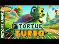 Gabriel la tortue turbo  histoire pour sendormir  conte pour enfant  vitesse rapide course