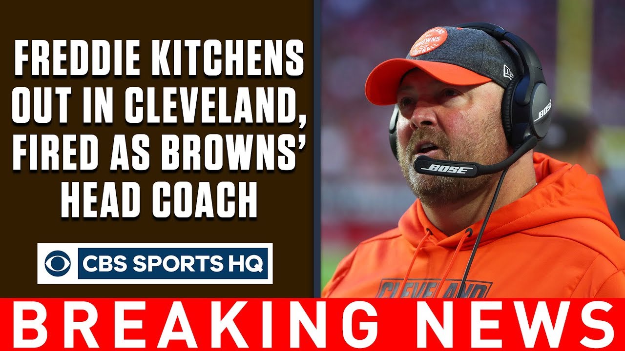 Freddie Kitchens fired by Cleveland Browns after only one season