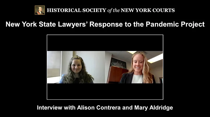 Interview with Alison Contrera and Mary Aldridge  ...