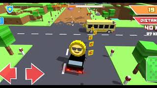 Crossy Brakes: Blocky Toon Racer (2017) - Gameplay screenshot 3
