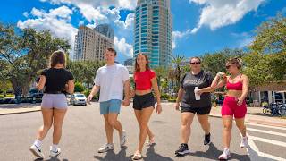 St. Petersburg Florida 4K City Walking Tour