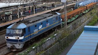 8090レ EF210-301+日鉄チキ3両 戸塚付近通過