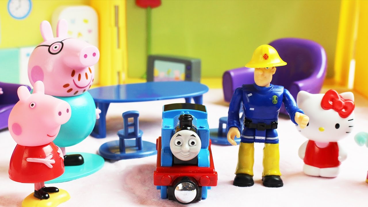 Bajka Strażak Sam Po Polsku Tomek i Przyjaciele Hello Kitty Świnka Pepa