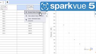 Add or Remove a Table Column (Sparkvue 5)