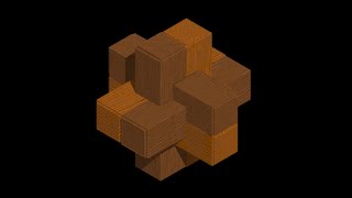 Mega Six burr puzzle