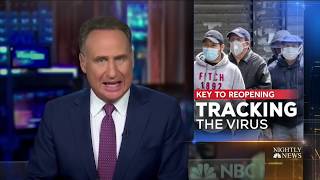 Houston Health Department COVID-19 contact tracers on NBC Nightly News