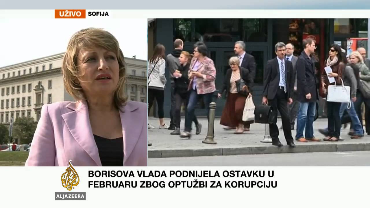 ميرا راديفا تتحدث عن نتائج الانتخابات البلغارية - قناة الجزيرة البلقان