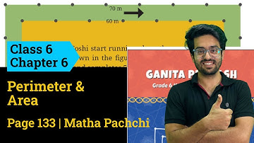 Class 6 | Chapter 6 | Matha Pachchi | Perimeter and Area | Page 133 | Ganita Prakash