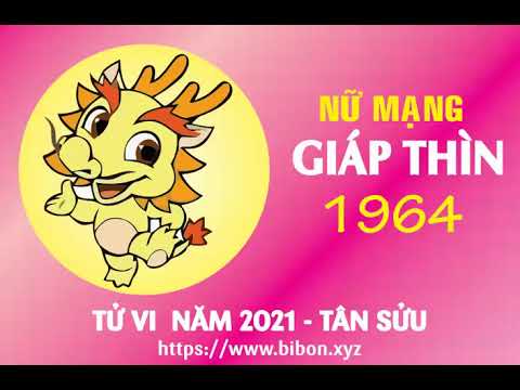 Tử vi 2020 tuổi Giáp Thìn 1964 nữ mạng