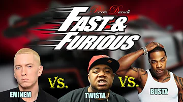 EMINEM vs. TWISTA vs. BUSTA RHYMES. Who's Faster?