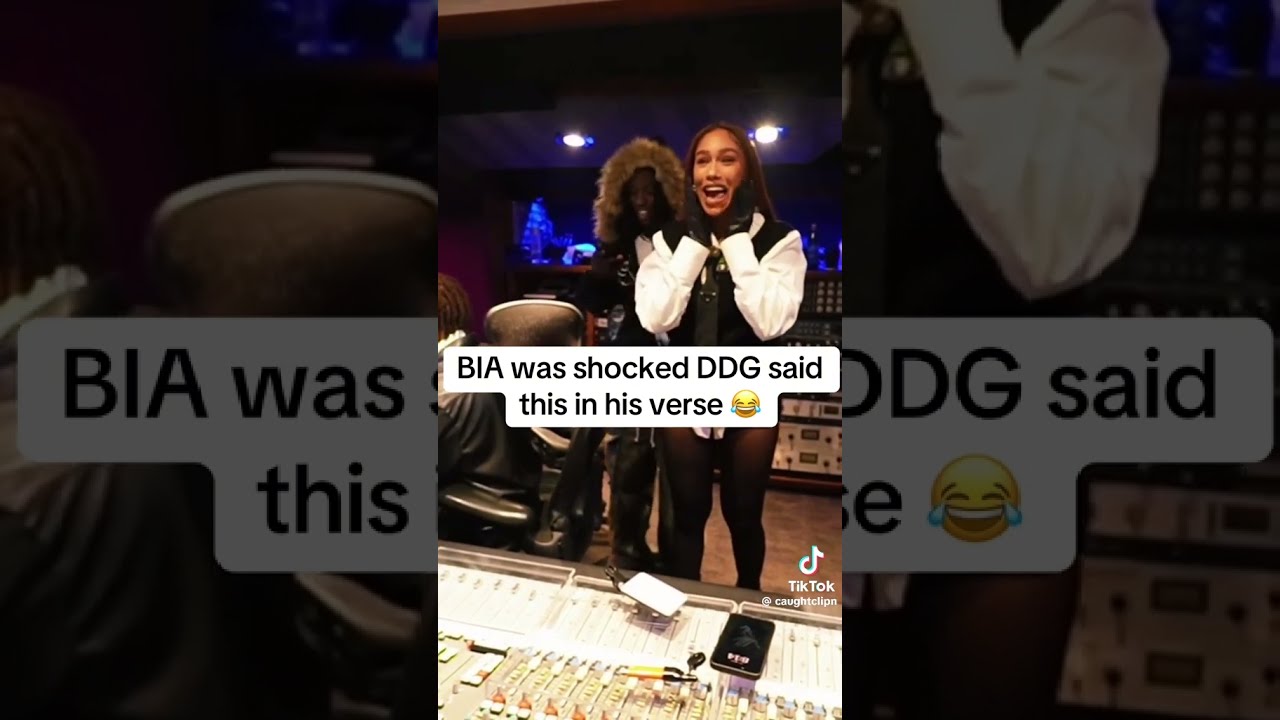 BIA Was Shocked When DDG Said This In His Verse Ddg Bai Viralvideo Trending Shortsfeed Shorts