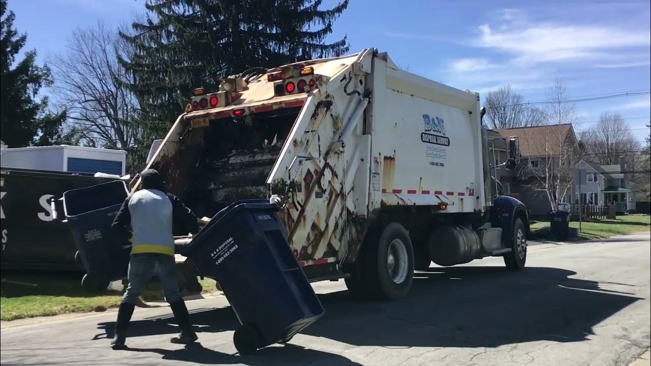 B&N Disposal Peterbilt Heil PT1000 YouTube