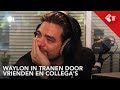 Waylon in tranen door gelukswensen vrienden en collega's | NPO Radio 2