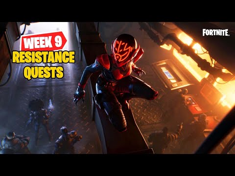 Fortnite All Week 9 Resistance Quests Guide - Chapter 3 Season 2