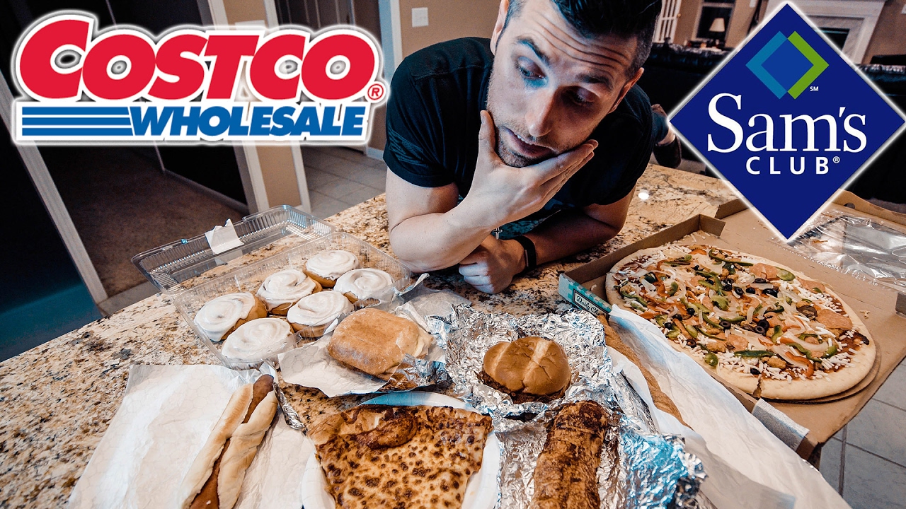 COSTCO/ SAM'S CLUB MENU CHALLENGE! - YouTube