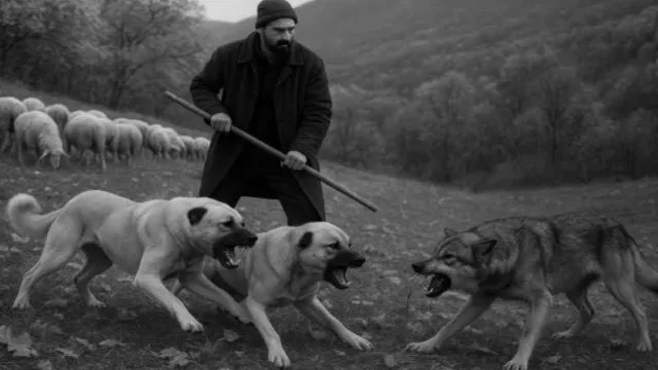 SÜRÜ TEHLİKEDE l ÇOBANIN BAŞINA BELA OLAN KURTLAR !! KISA BELGESEL