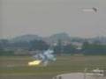 Su-30MKI crash at Paris Air Show Le Bourget 1999