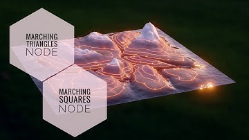 New Marching Triangles & updates of Marching Squares nodes in Animation Nodes for Blender - Tutorial
