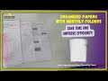 Smart Paper Organization Hack – Improvement Monthly Folder System That Saves Time | Lean in india