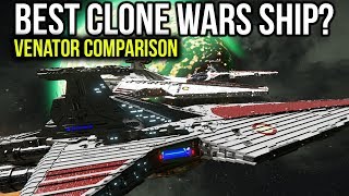 Comparing CLONE WAR VENATOR's - Space Engineers