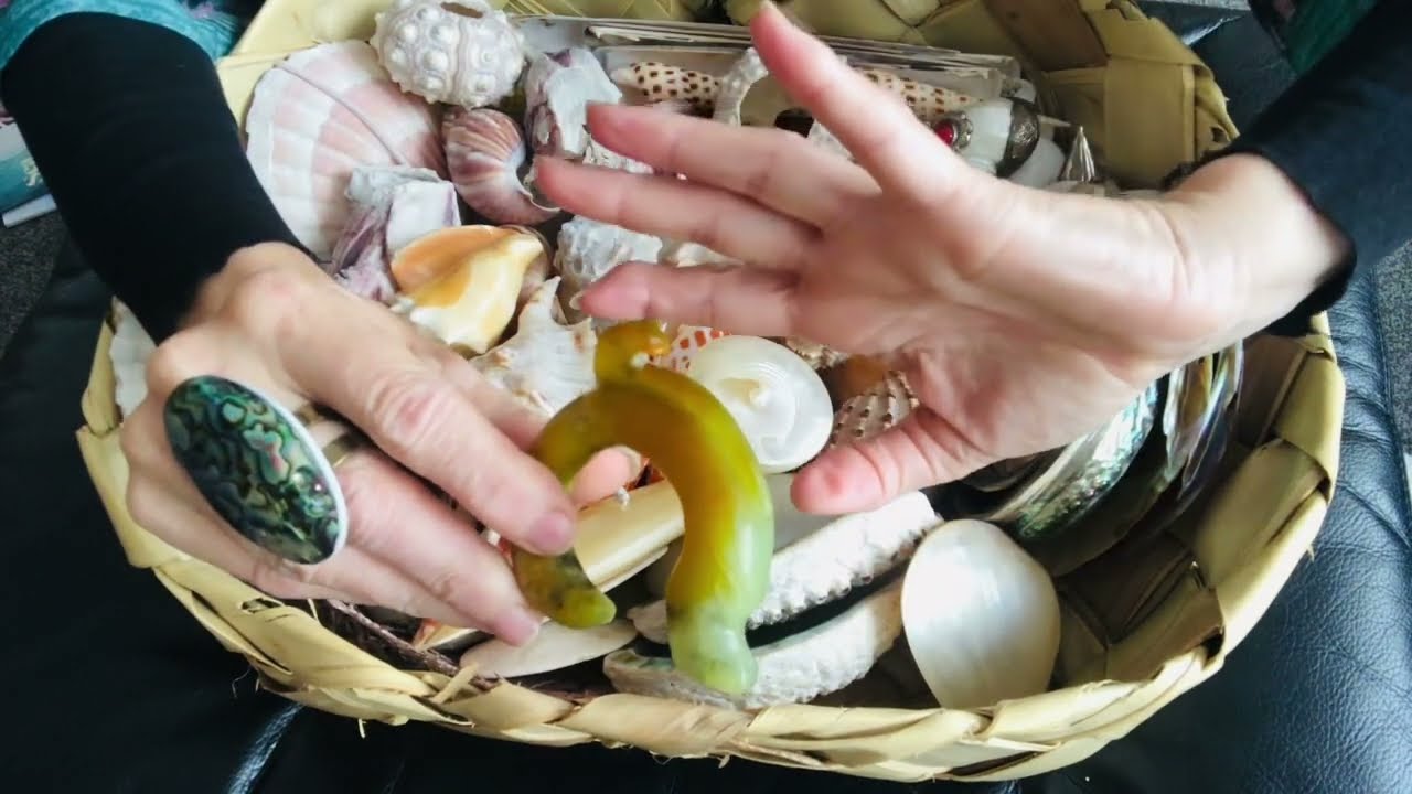 Seashell & Oracle Card Oceanic Reiki ASMR