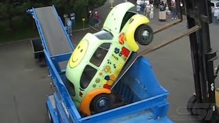 Amazing Dangerous Car Crusher and Crusher. Mass Destroyer. by TeamMachines 132,256 views 3 years ago 11 minutes, 19 seconds