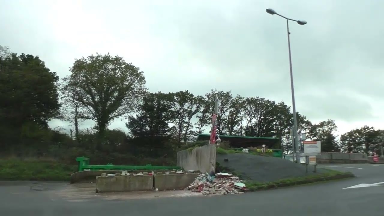 Driving From 22160 La Croix Tasset To Déchèterie de Callac, ZA de Kerguiniou, 22160 Callac, France