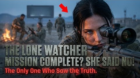 Everyone Believed the Operation Was Over — Until One Soldier Refused to Lower Her Scope