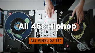 FULL VINYL | 90s 00s 2010s Hiphop set (All 45s) | 1an (Sour inc.)