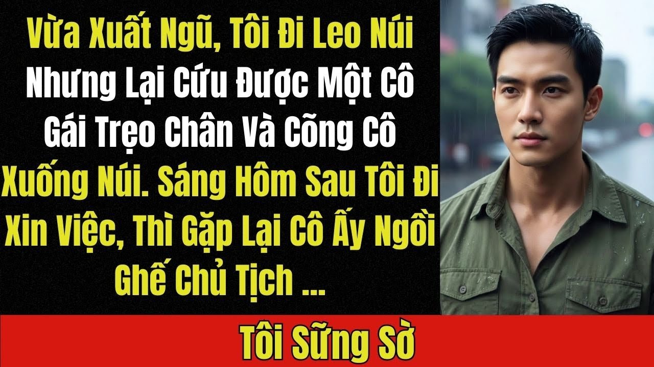 Vừa Xuất Ngũ, Tôi Đi Leo Núi Nhưng Lại Cứu Được Một Cô Gái Trẹo Chân Và Cõng Cô Xuống Núi. Sáng Hôm