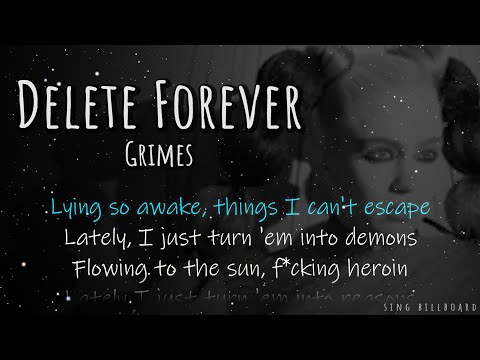 Grimes - Delete Forever (Realtime Lyrics)