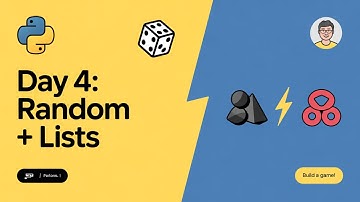 Day 4: Randomization & Lists in Python (Build Rock-Paper-Scissors!)