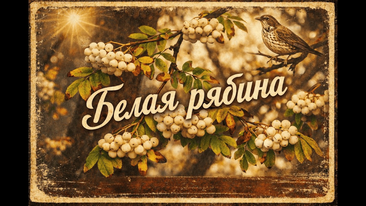 Белая рябина — трогательная песня для души