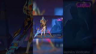 Skin Name Revealed for Arlott's Upcoming Epic Skin "Nephilim Vindicator" 😱🔥😱🔥😱🔥#mlbb