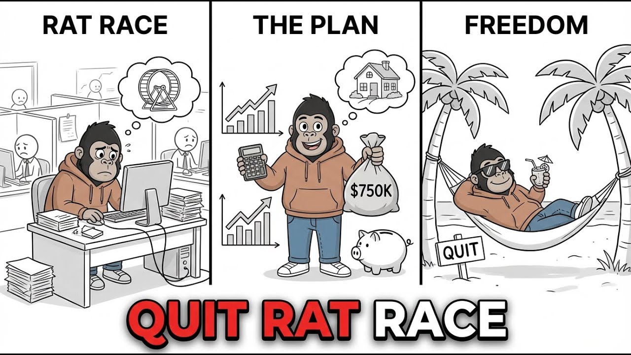 I Quit The Rat Race With $750,000 (And You Can Too).