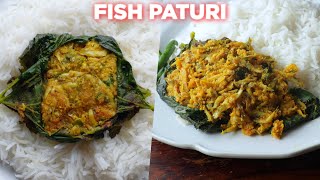 Easy Keski Macher Paturi Recipe