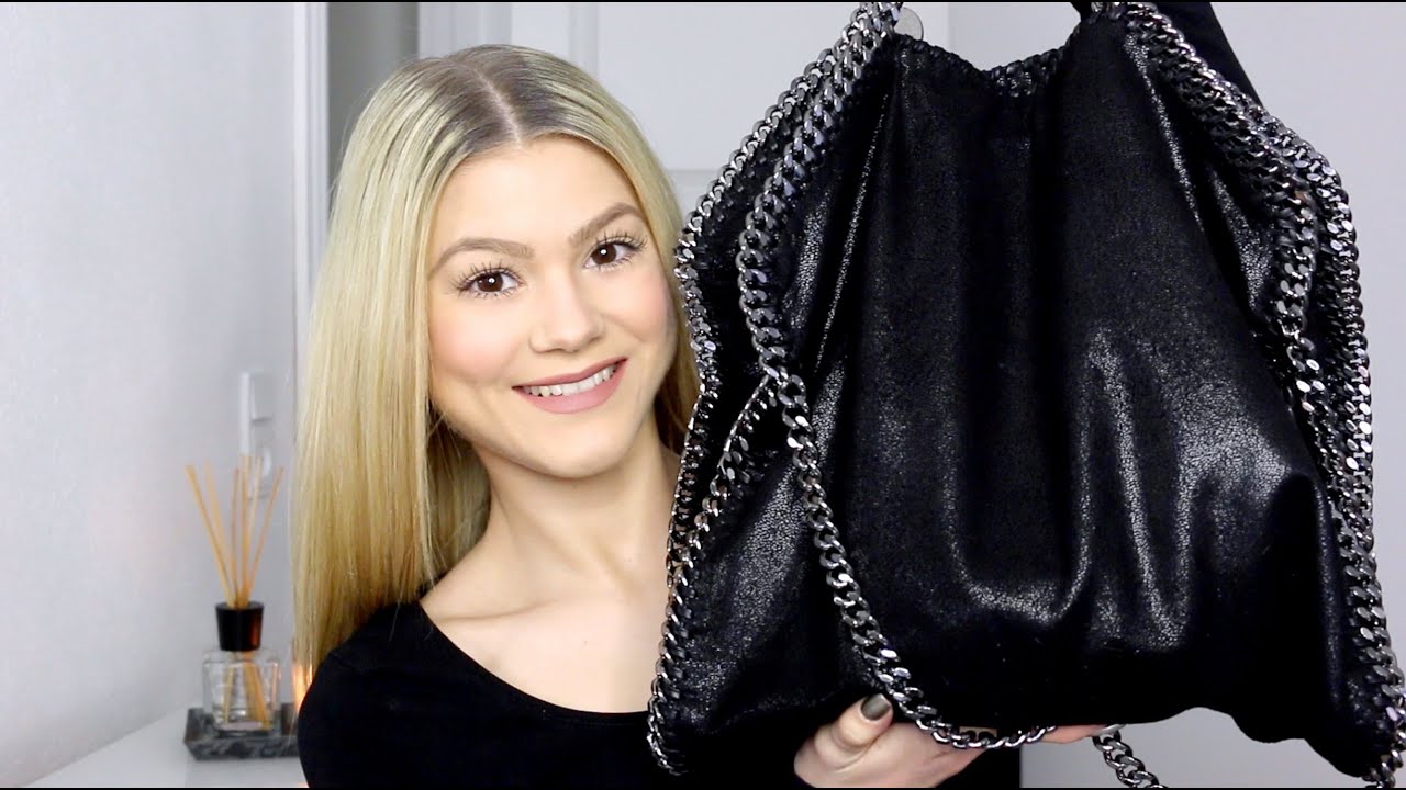 What's In My Feat. Stella Mccartney Falabella Shaggy Deer Fold Over Tote - YouTube