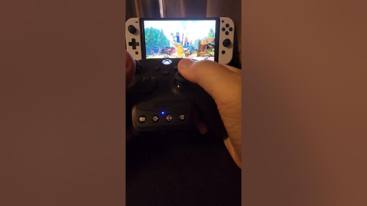 Xbox Controller with Gyro Aiming via Brook Adapter YouTube